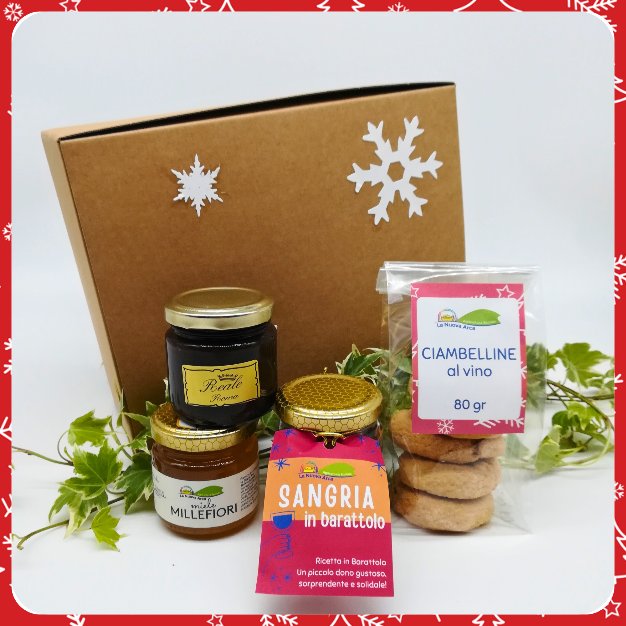 Box "Che Dolcezza" Medio - Sangria