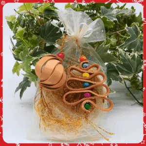 Coppia Decorazioni in cuoio